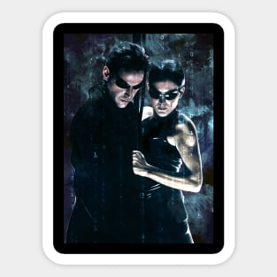 the matrix Sticker